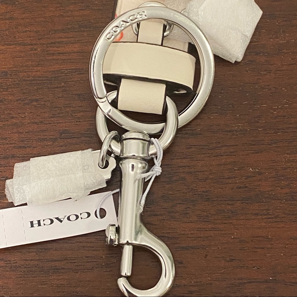 Coach Popsicle Key Ring Keychain Bag Charm - Picture 4 of 8